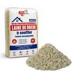Laine De Roche À Souffler Pour Combles Perdus - Sac De 20 Kg
